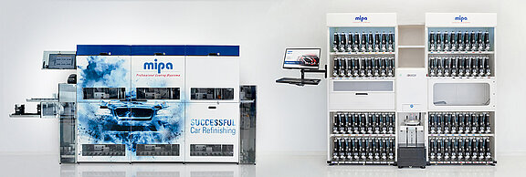 Mipa Abtönautomat CR 6 en Mipa Sunrace
