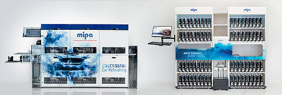 Mipa Abtönautomat CR 6 en Mipa Sunrace